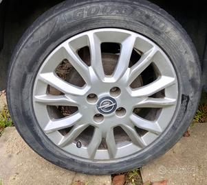 4 Cerchi in lega originali Opel