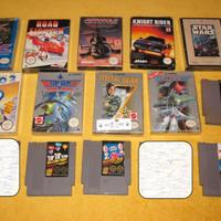 Nintendo NES Giochi vari Zelda Metal Gear Gradius