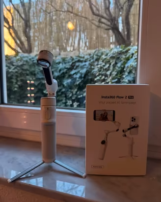 Insta360 flow 2 pro - your pocket AI filmmaker