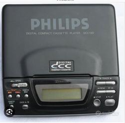 Philips DCC130 lettore cassette digitale dcc  			
