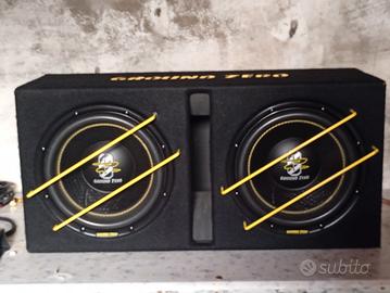 impianto subwoofer auto