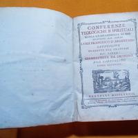 CONFERENZE TEOLOGICHE E SPIRITUALI 1778