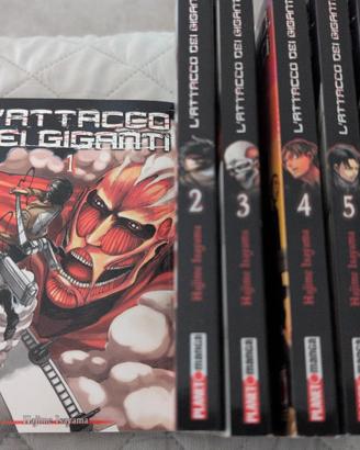 MANGA L'ATTACCO DEI GIGANTI