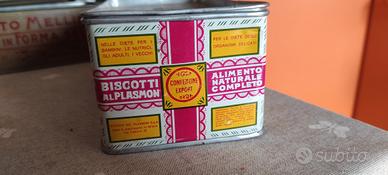 Scatola in latta vintage