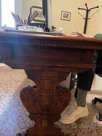 Tavolo legno stile fiorentino