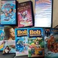videocassette film cartoni animati 