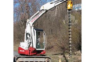 Trivella per escavatore 25 / 50 q.li