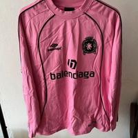 Balenciaga Pink Football Jersey Longsleeve
