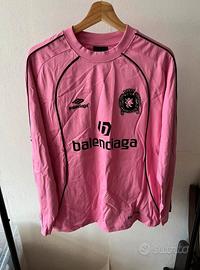 Balenciaga Pink Football Jersey Longsleeve