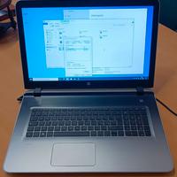 Notebook HP 17,3" SSD 500GB 8GB RAM AMD A10 Win 10