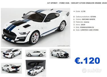 SAFARINO3D Ford Shelby GT500 Dragon Snake 2020 