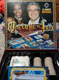 Gioco in scatola mercante in fiera 