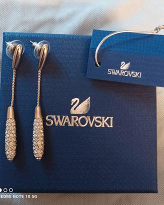 SWAROVSKI Orecchini Pendenti  Eleganti Nuovi