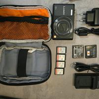 fotocamera panasonic e accessori