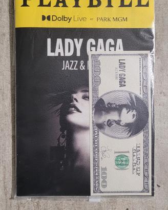 Dépliant Lady gaga jazz e piano