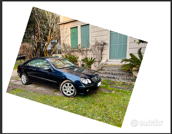 MERCEDESclk320COUPEautomaticePELLEbeigeUNICOPROPRI