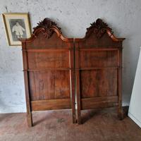 Letto e cassettiera d’epoca anni ‘20/‘30