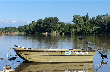 Barchino tender Vergaplast 220 e motore elettrico