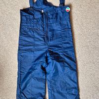 salopette sci uomo Eliana vintage tg 50 bluette