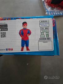 Vestito bimbo carnevale spiderman