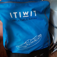 Canoa gonfiabile 2 posti