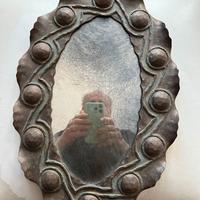 SPECCHIO anni '60 stile brutalista