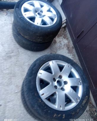 Cerchi 16 VW.   completi di Gomme Michelin ottime