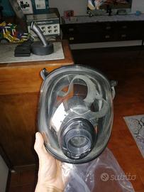 Maschera con facciale professionale