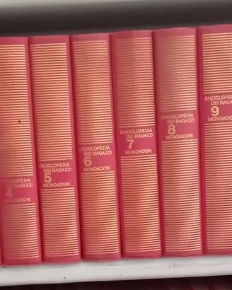 Enciclopedia dei Ragazzi 12 volumi  MONDADORI 1974