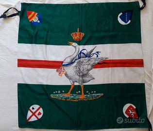 Bandiera Contrada dell'Oca Palio di Siena 80x80