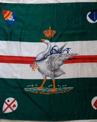 Bandiera Contrada dell'Oca Palio di Siena 80x80