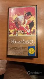 vhs Via col Vento videocassetta
