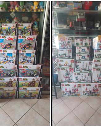 lego sigillati super mario 152 set + 154 bustin