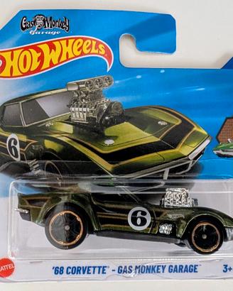 Hot Wheels HYY74 '68 Corvette Gas Monkey Garage 