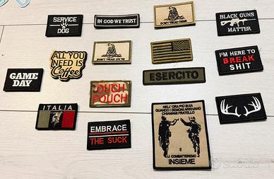 Patch military  da cucire