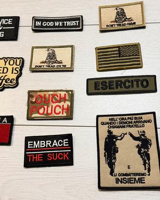 Patch military  da cucire