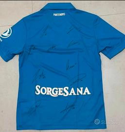 Maglia Centenario Napoli autografata