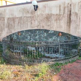 ringhiera laghetto  in ferro 