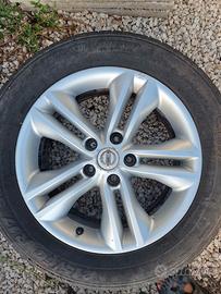 4 cerchi in lega nissan Qashqai j10(2006/2014)