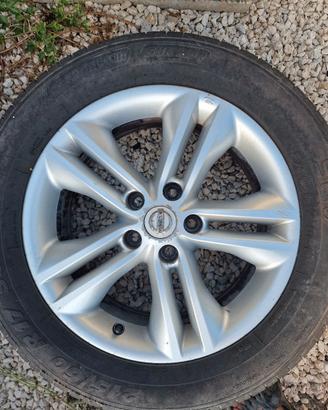 4 cerchi in lega nissan Qashqai j10(2006/2014)