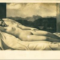 Cartolina Nudo Erotico di Klein e TERZO REICH 1937