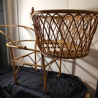 culla in vimini del 1969