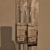 Bastoni tenda bianco n 2 pezzi