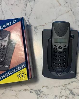 Telefono cordless Brondi Diablo vintage