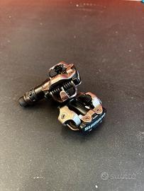 Pedale automatico bici tipo SPD shimano