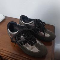 scarpe da donna vintage in camoscio