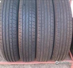 4 gomme usate 225 55 17 run Flat pirelli