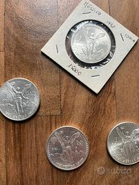 ONCE MESSICO in argento puro 999