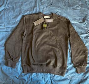 Felpa stone island nera