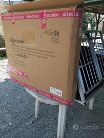 trasportino x cani in alluminio